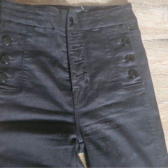 J Brand Natasha Sky Skinny High Rise Jeans in Seriously Black - Picture 13 of 15